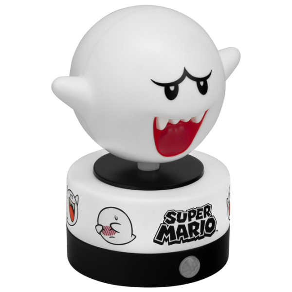 Lampă LED Paladone Super Mario Boo Room Guard White Baterie photo 4