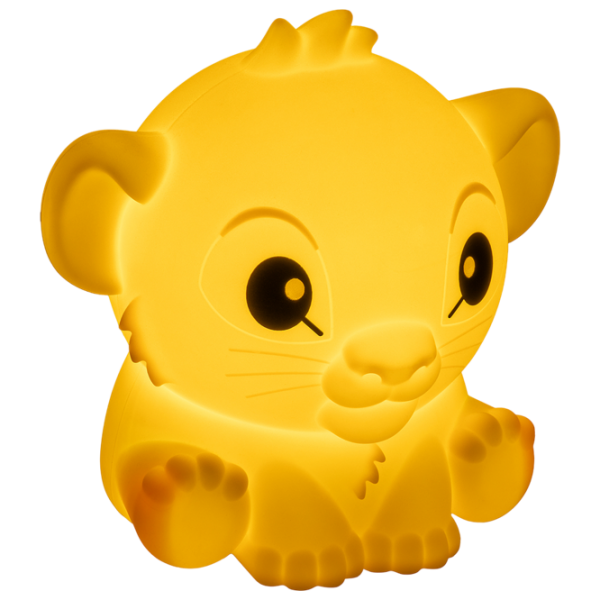 Lampă LED Paladone Disney Simba SquishyGlo Orange Acumulator photo 4