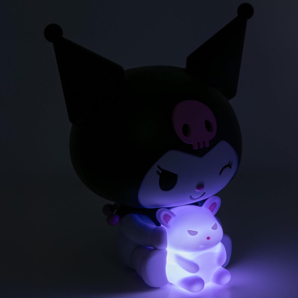 Lampă LED Paladone Hello Kitty Kuromi GloBuddies Black Baterie photo 2