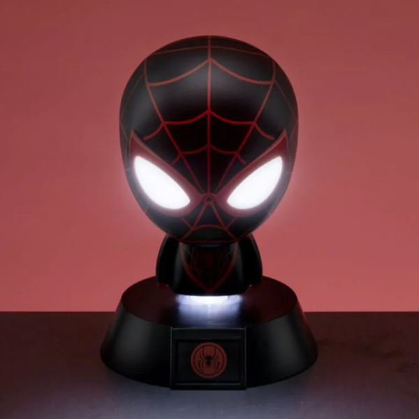 Lampă LED Paladone Marvel Spiderman Miles Morales Black Baterie photo 2