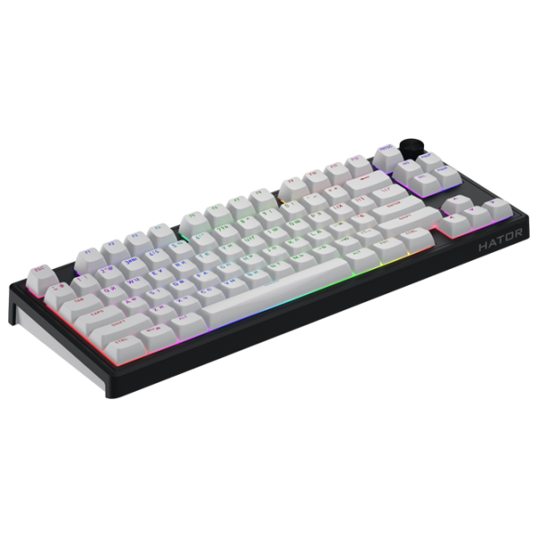 Tastatură Hator Skyfall 80 Black Gaming, Fără fir photo 3