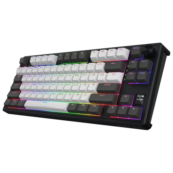 Tastatură Hator Skyfall 80 PRO Black Gaming, Fără fir photo 6