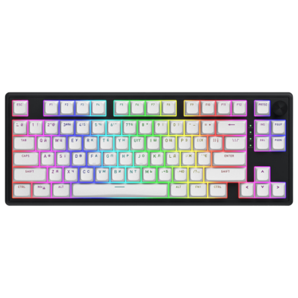 Tastatură Hator Skyfall 80 MAG ULTRA 8K Black Gaming, Fără fir photo 1