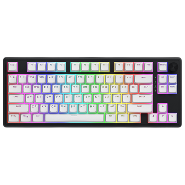 Tastatură Hator Skyfall 80 Black Gaming, Fără fir photo 1