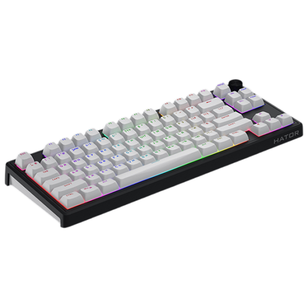 Tastatură Hator Skyfall 80 Black Gaming, Fără fir photo 3