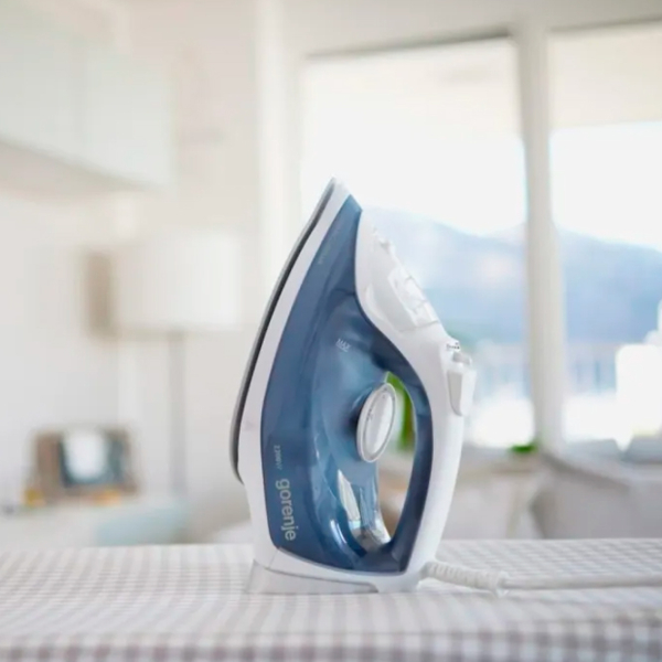 Fier de călcat Gorenje SIK2200WB Blue 2200 W, 35 g/min, 0.45 l, Ceramică photo 6