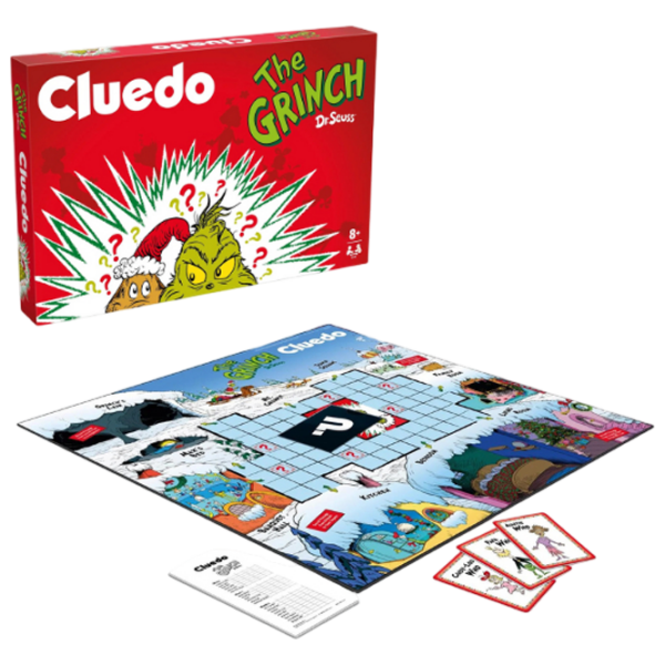 Joc de masă Winning Moves Cluedo The Grinch Strategie, 8+