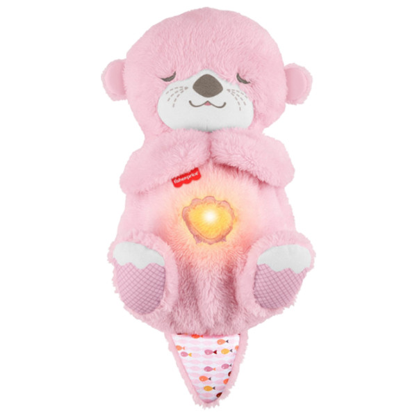 Jucărie moale Fisher Price OTTER JLJ33 Pink 0+ photo 1