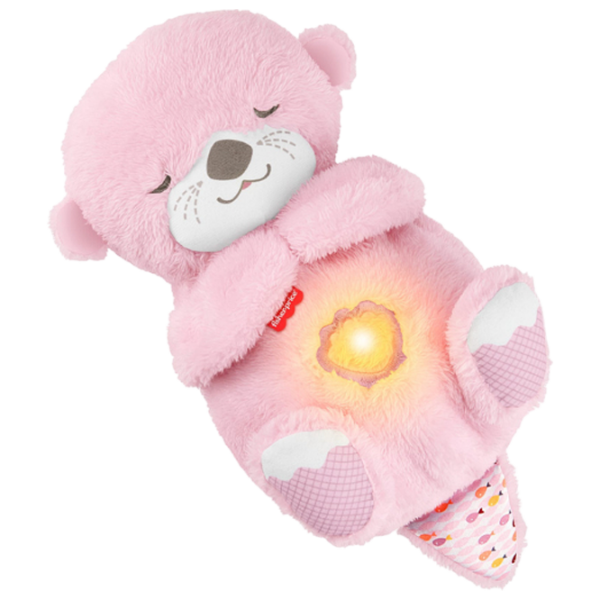 Jucărie moale Fisher Price OTTER JLJ33 Pink 0+ photo 2
