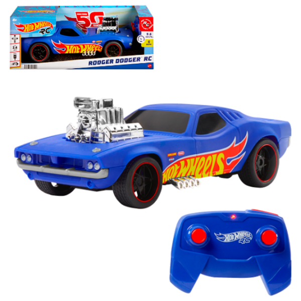 Машинка Hot Wheels Rodger Dodger HTP54
Черный
Синий