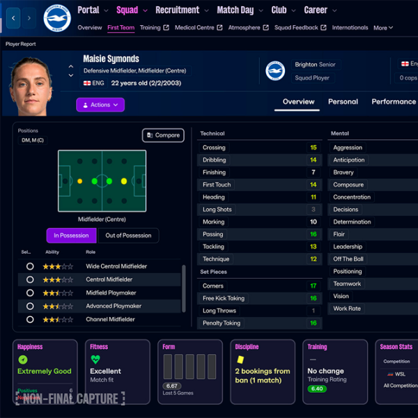 Football Manager 26 PlayStation 5 Sport / 7+ photo 8