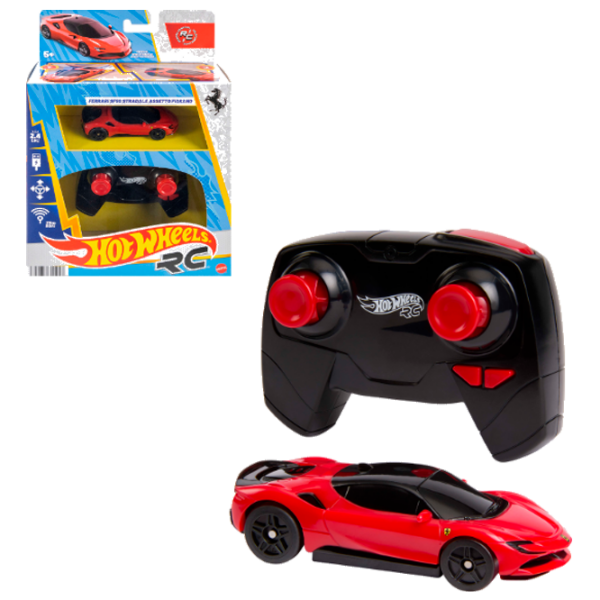 Mașină Hot Wheels Ferrari SF90 JGD09
Black
Red
