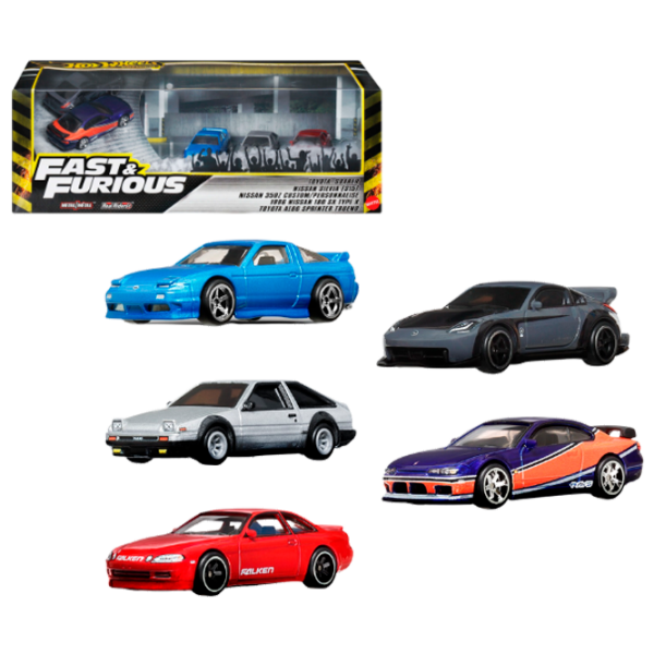Set de mașini Hot Wheels Tokyo Drift JFL99
Multicolor
Multicolor