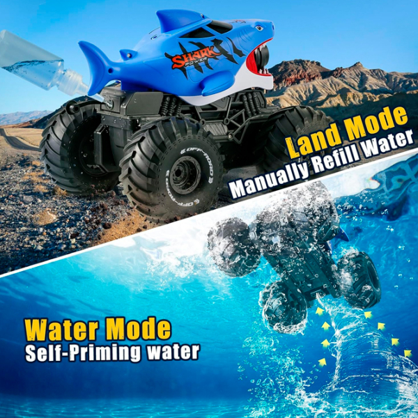 Mașină Lead Honor Amphibious Racing Shark LH-C084
Red
Blue  photo 2