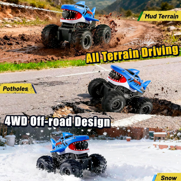 Mașină Lead Honor Amphibious Racing Shark LH-C084
Red
Blue  photo 3