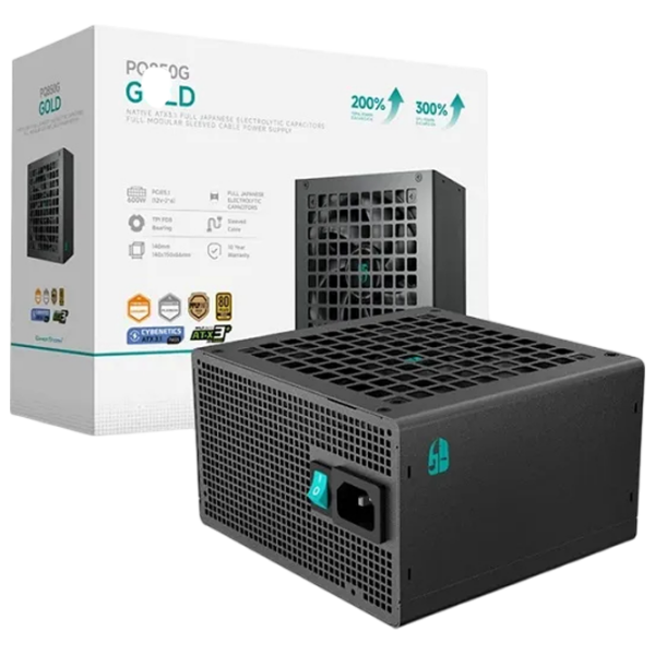 Блок питания GamerStorm PQ850G 850 Вт Черный  photo 3