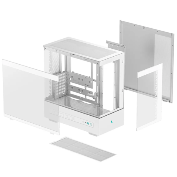 Carcasă Deepcool CH690 Digital White micro ATX photo 10