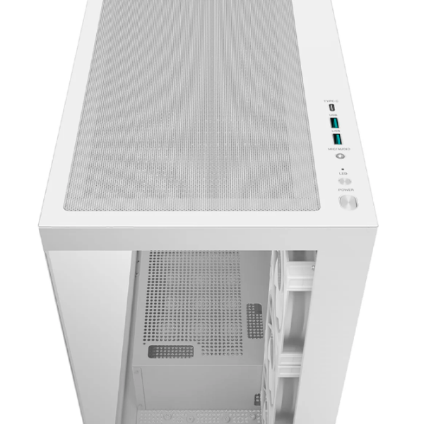 Carcasă Deepcool CG580 4F V2 White ITX photo 4