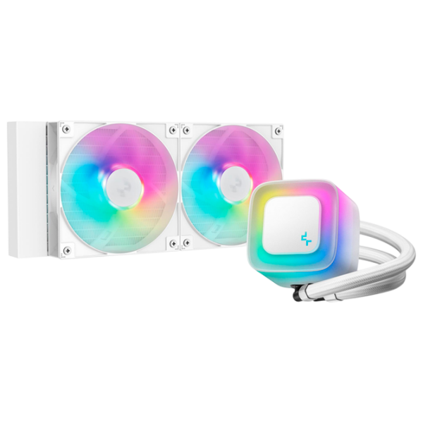 Жидкостное охлаждение Deepcool LE240 WH V2 Белый  photo 1