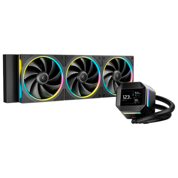 Жидкостное охлаждение Deepcool LM360 Черный  photo 1