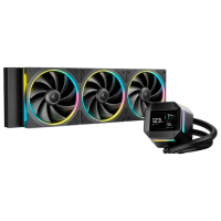 Жидкостное охлаждение Deepcool LM360 Черный 