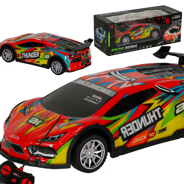 Машинка Lead Honor Sports Car Body Light Thunder LH-C071
Черный
Красный  photo 3