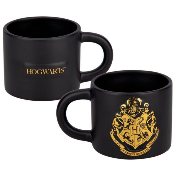 Cană Paladone Harry Potter Hogwarts Crest Embossed Mug Black 400 ml photo 2