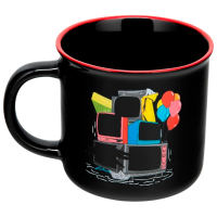 Cană Paladone IT Pennywise Heat Change Mug Black 350 ml