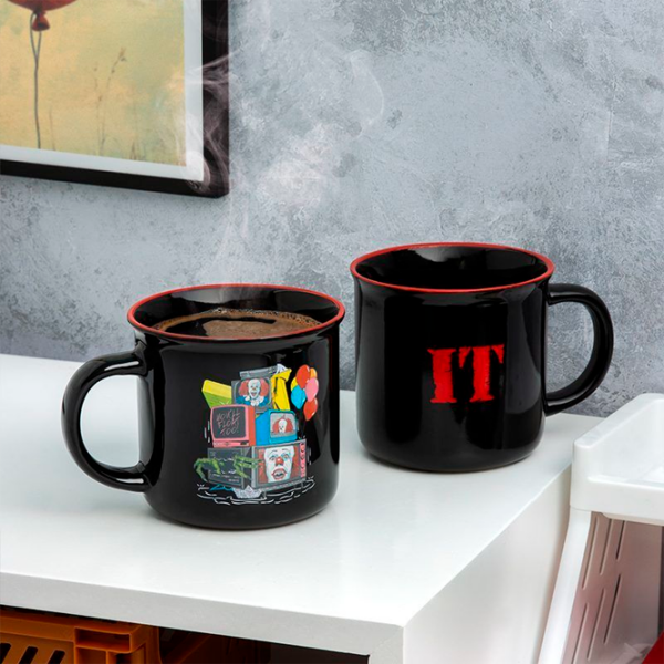 Cană Paladone IT Pennywise Heat Change Mug Black 350 ml photo 4