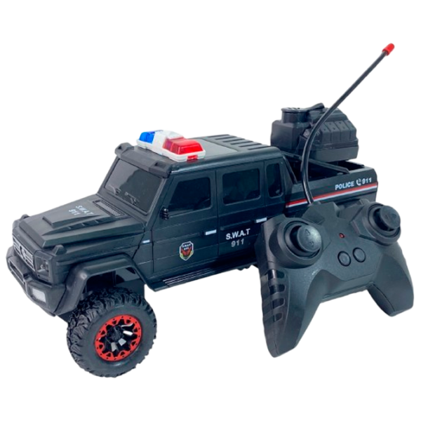 Mașină ZI DI TOYS Police 911 500-3
White
Black