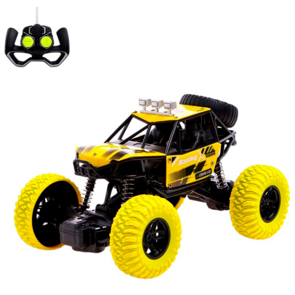 Mașină QIANKUN Off-Road Climping 11808
Black
Yellow  photo 3