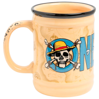 Cană Paladone One Piece Shaped Mug Beige 350 ml