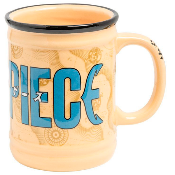 Cană Paladone One Piece Shaped Mug Beige 350 ml photo 2