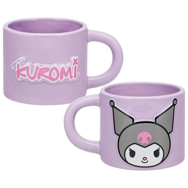 Кружка Paladone Hello Kitty Kuromi Embossed Mug Фиолетовый 400 мл photo 1