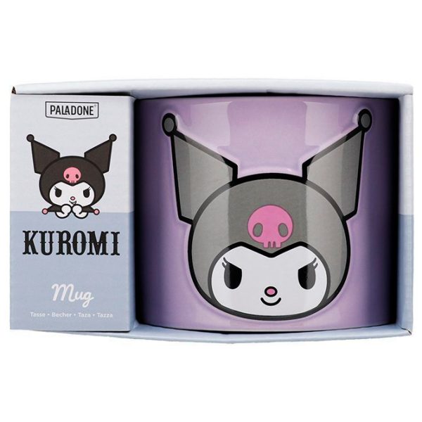 Кружка Paladone Hello Kitty Kuromi Embossed Mug Фиолетовый 400 мл photo 2