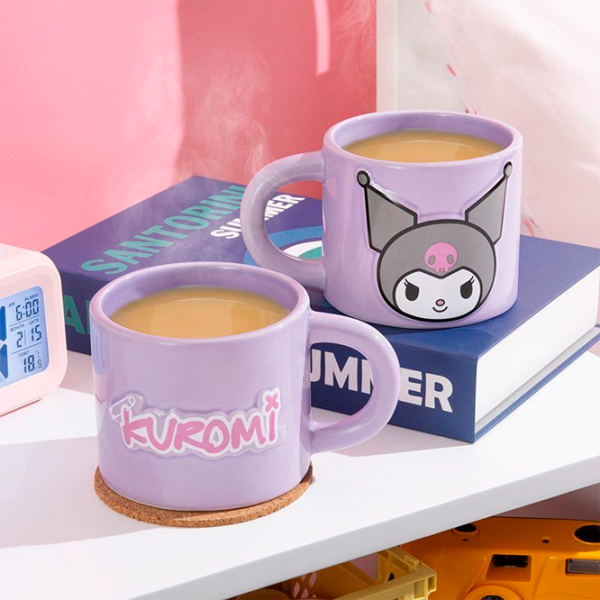 Кружка Paladone Hello Kitty Kuromi Embossed Mug Фиолетовый 400 мл photo 3