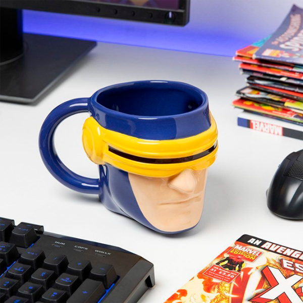 Cană Paladone X-Men Cyclops Shaped Mug Blue 500 ml photo 2