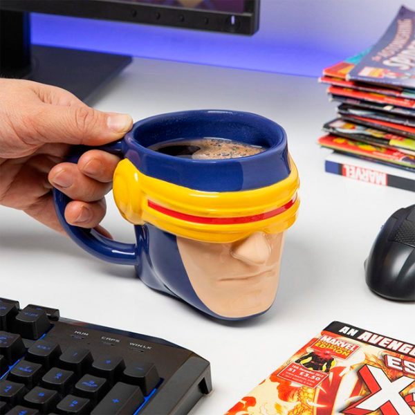 Cană Paladone X-Men Cyclops Shaped Mug Blue 500 ml photo 3