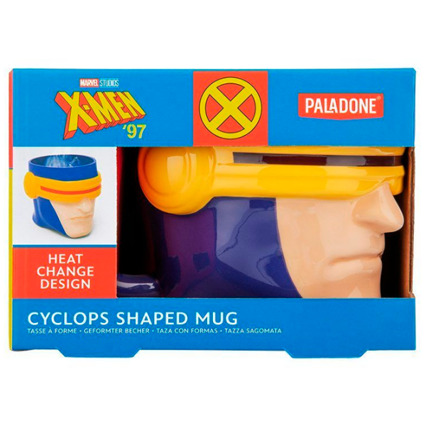 Cană Paladone X-Men Cyclops Shaped Mug Blue 500 ml photo 4