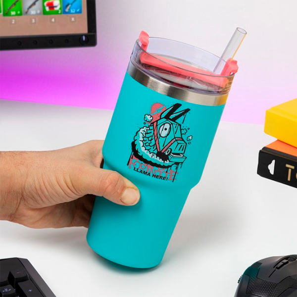 Sticlă pentru apă Paladone Gamer Cup Turquoise 0.6l photo 2