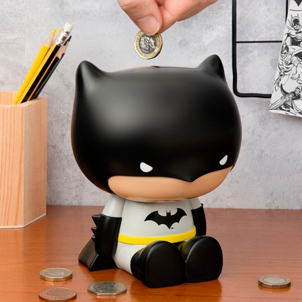  Pușculiță Paladone DC Comics Batman Coin Buddies PP14485DC Black Pentru copii, 4+ photo 2