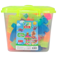 Constructor Play Toys Play Blox Multicolor Numărul de piese 107, 1+