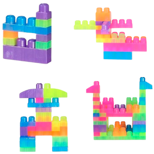 Constructor Play Toys Play Blox Multicolor Numărul de piese 83, 1+ photo 3