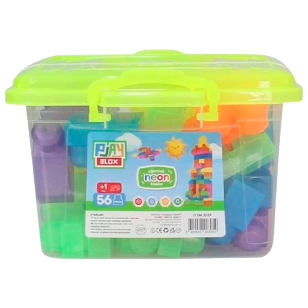 Constructor Play Toys Play Blox Multicolor Numărul de piese 56, 1+ photo 1