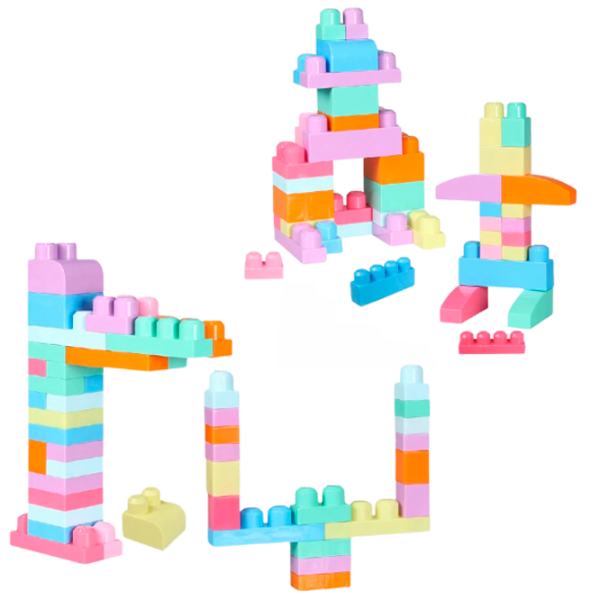 Constructor Play Toys Play Blox Multicolor Numărul de piese 133, 1+ photo 3
