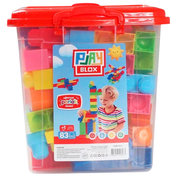 Конструктор Play Toys Play Blox Разноцветный Количество деталей 83, 1+
