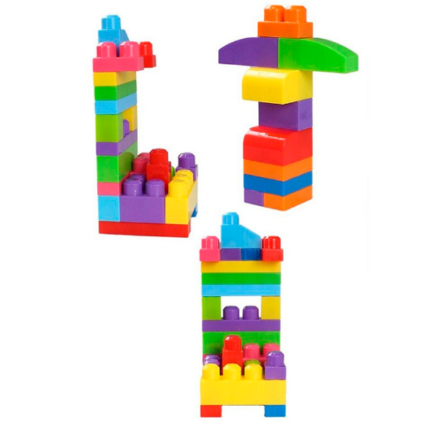 Constructor Play Toys Play Blox Multicolor Numărul de piese 56, 1+ photo 3