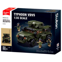 Constructor Sluban Typhoon VDVS Khaki Numărul de piese 471, 12+