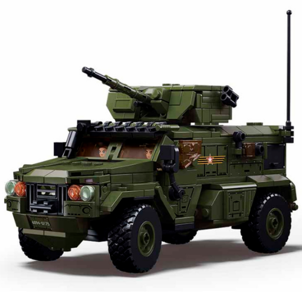 Constructor Sluban Typhoon VDVS Khaki Numărul de piese 471, 12+ photo 5