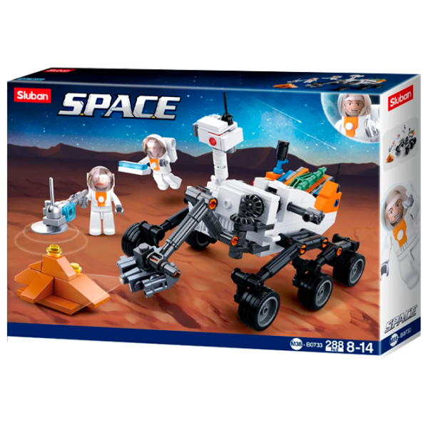 Constructor Sluban Curiosity Rover White Numărul de piese 288, 8+ photo 1